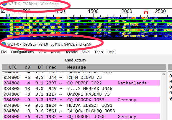 WSJT Multiple Radios